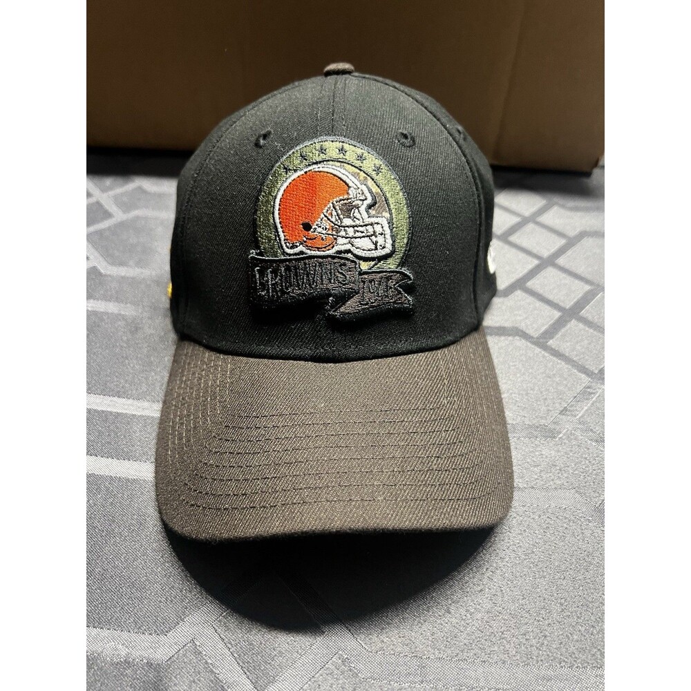 Cleveland Browns Salute to Service Snapback Hat Cap New Era 9Fifty Black
